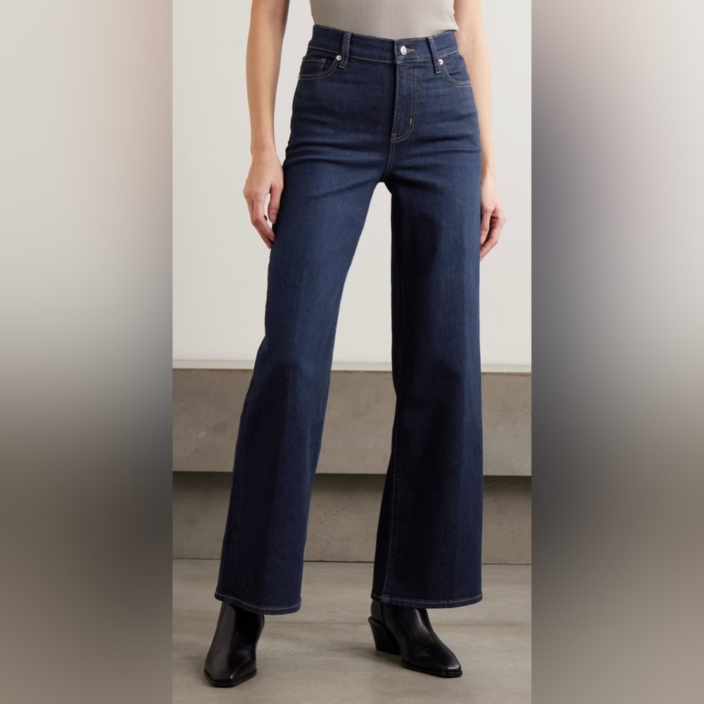 Frame Le Slim Palazzo Jeans in Rinse 29